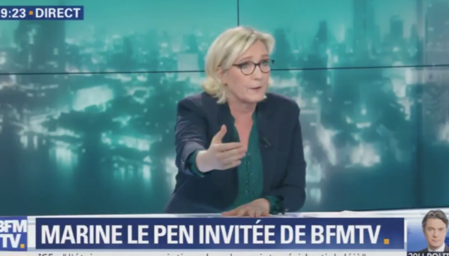 Marine Le Pen veut que le Référendum d’Initiative Citoyenne soit valable sur «absolument tous les sujets», y compris la loi Taubira et l’avortement