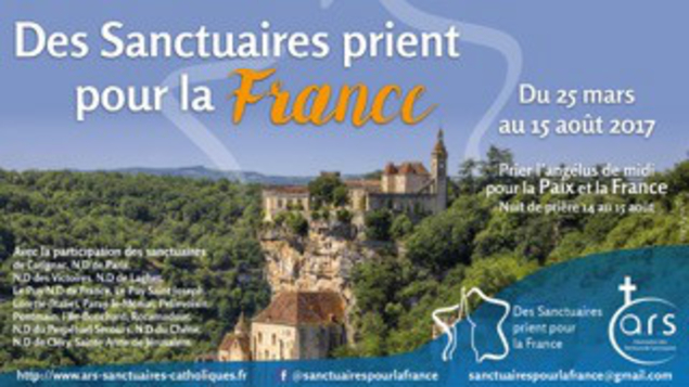 Des sanctuaires prient pour la France