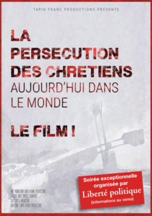 Diffusion à Versailles du film concernant la persécution des chrétiens dans le monde