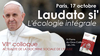 Paris, 17 octobre, colloque “Laudato si' : l'écologie intégrale”
