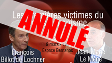Paris, 9 mars, Espace Bernanos : "Les premières victimes du transhumanisme".
